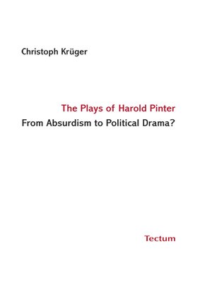 cover image of The Plays of Harold Pinter